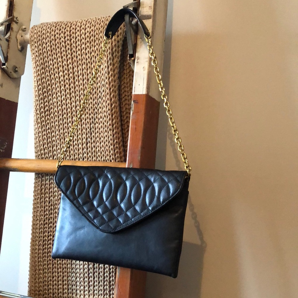 J. CREW Quilted Leather ‘Invitation’ Clutch